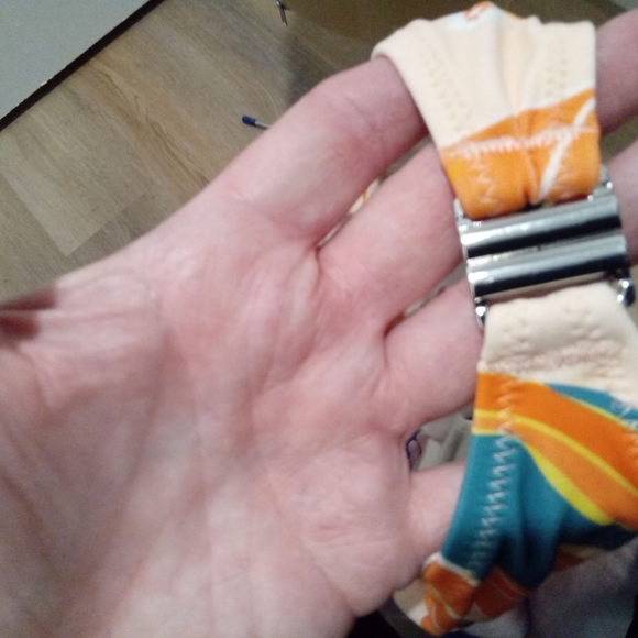 Cupshe Size M Dark Teal And Orange Tropical Print Bikini Set NWT - Picture 15 of 16